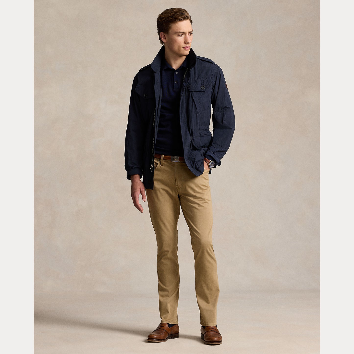 Polo Ralph Lauren Varick Slim Straight Stretch Sateen Pant