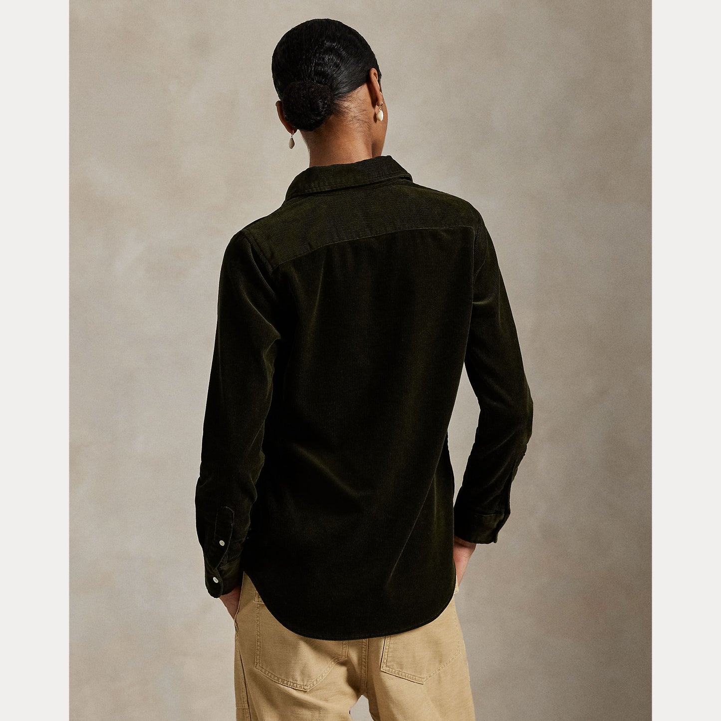 Polo Ralph Lauren Stretch Slim Fit Cotton Corduroy Shirt