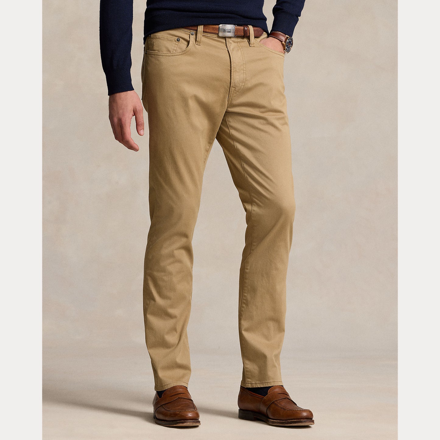 Polo Ralph Lauren Varick Slim Straight Stretch Sateen Pant
