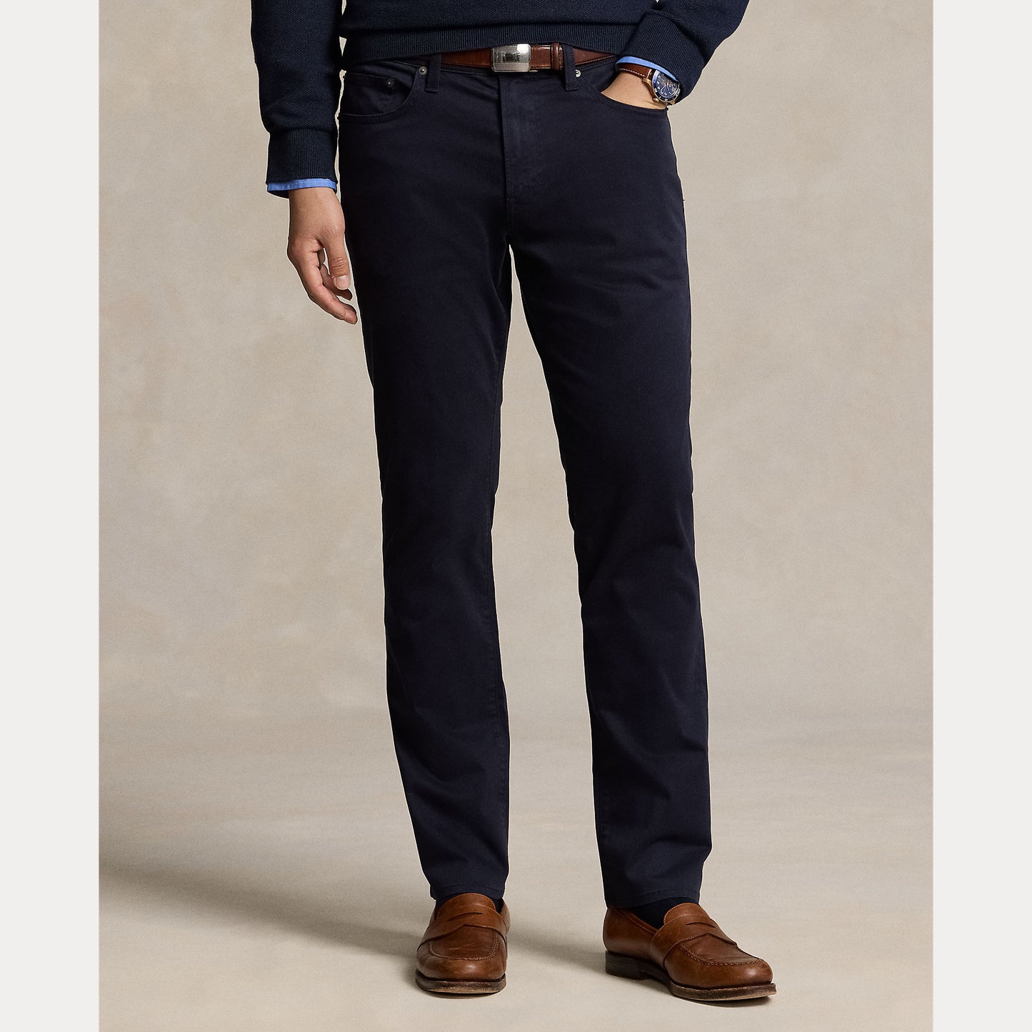 Polo Ralph Lauren Varick Slim Straight Stretch Sateen Pant