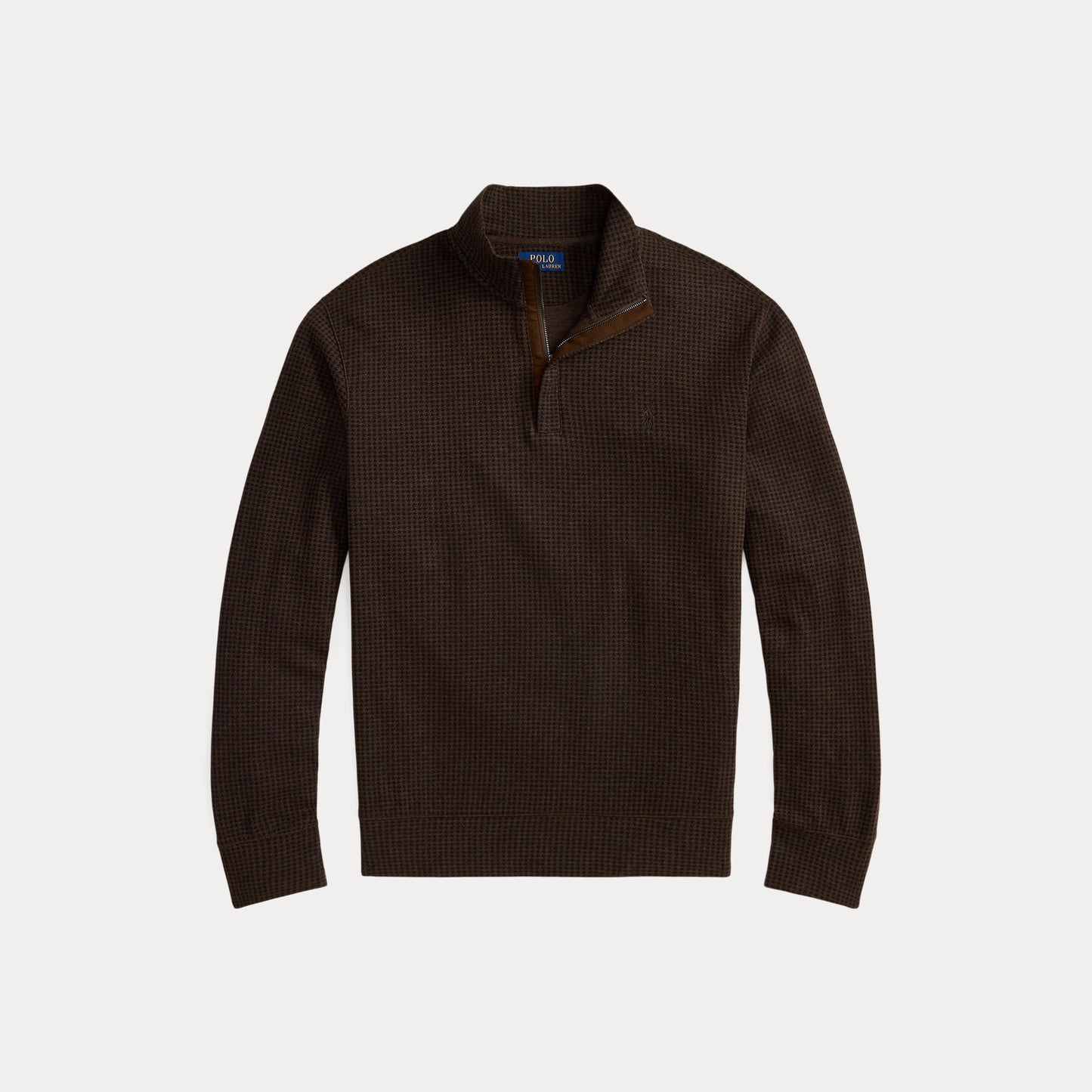 Polo Ralph Lauren Houndstooth Luxury Jersey Polo