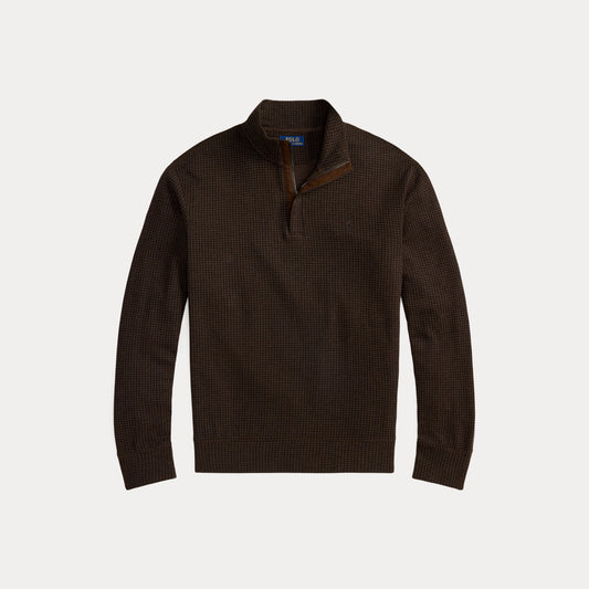 Polo Ralph Lauren Houndstooth Luxury Jersey Polo