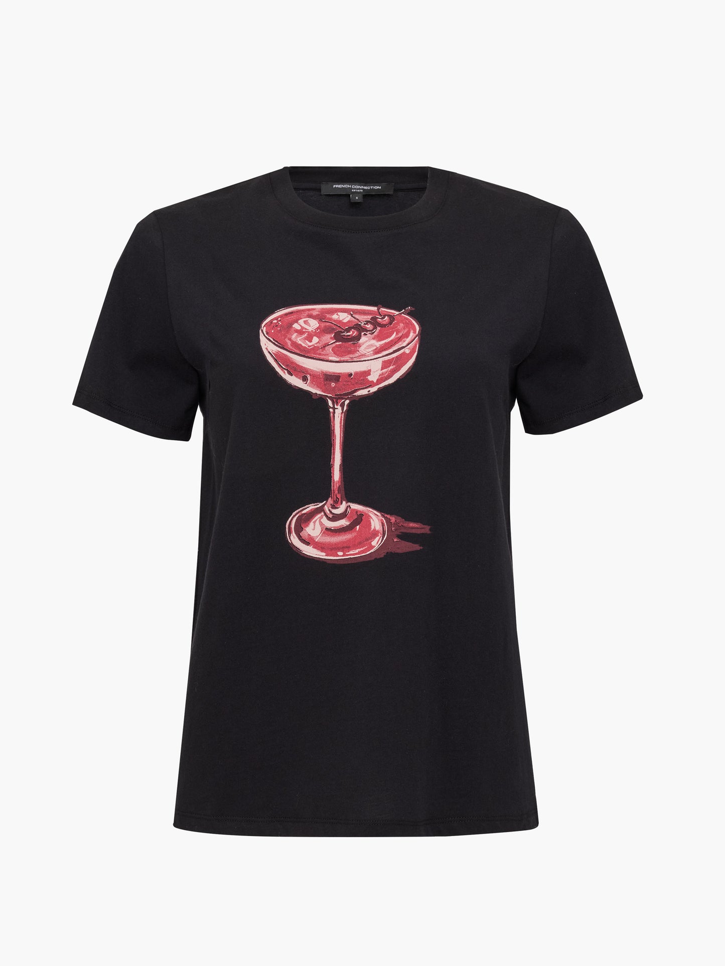 French Connection Cherry Cocktail T-Shirt