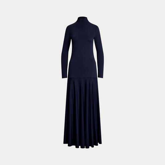 Polo Ralph Lauren Ponte Turtleneck Maxidress