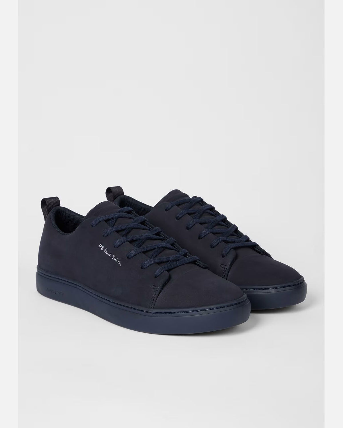 Paul Smith Dark Navy Nubuck 'Lee' Trainers
