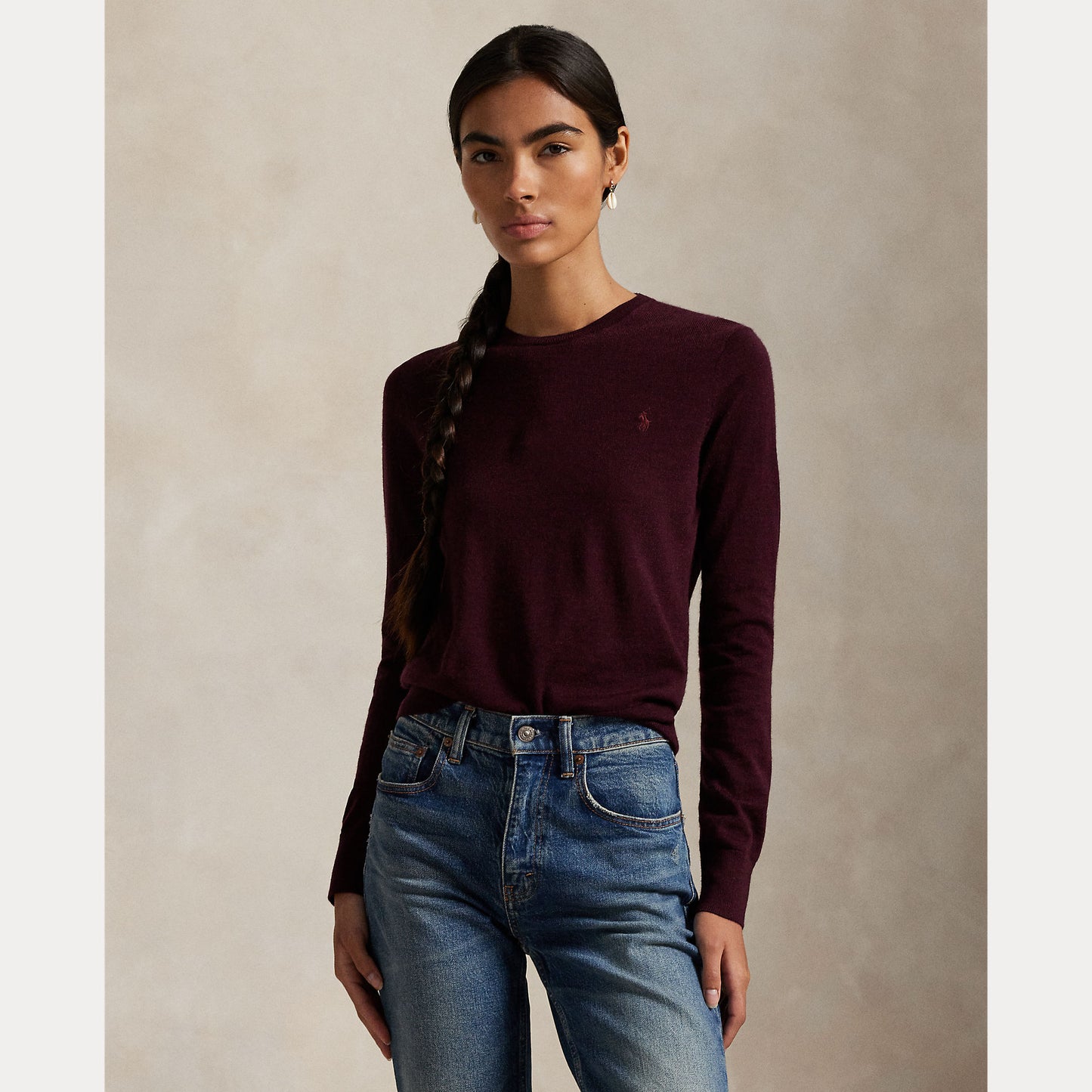 Polo Ralph Lauren Wool Crew Neck Sweater