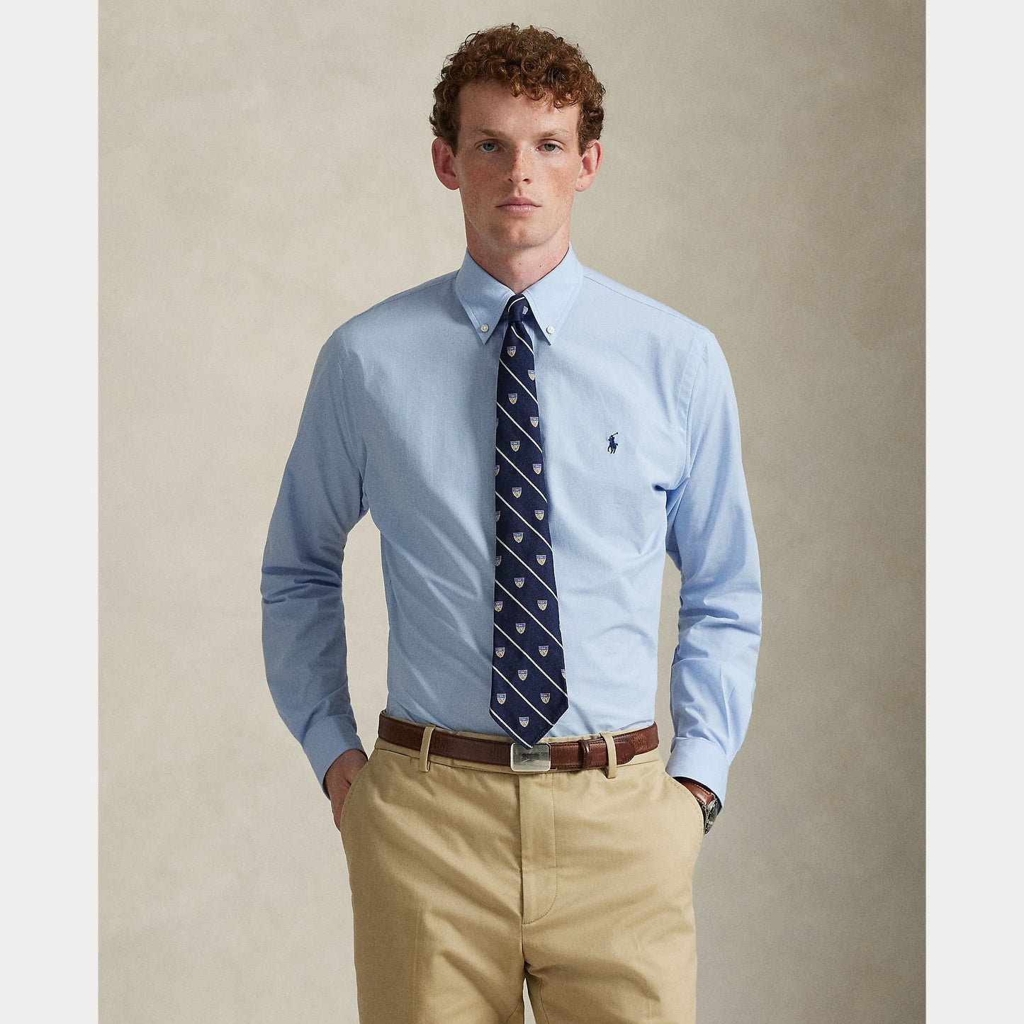 Polo Ralph Lauren Custom Fit Stretch Poplin Shirt