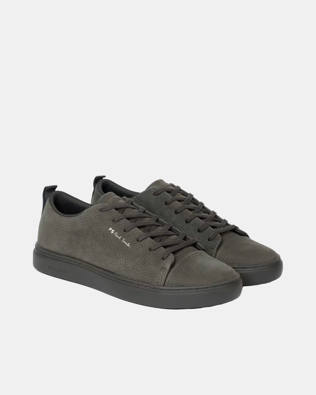 Paul Smith Dark Grey Nubuck 'Lee' Trainers