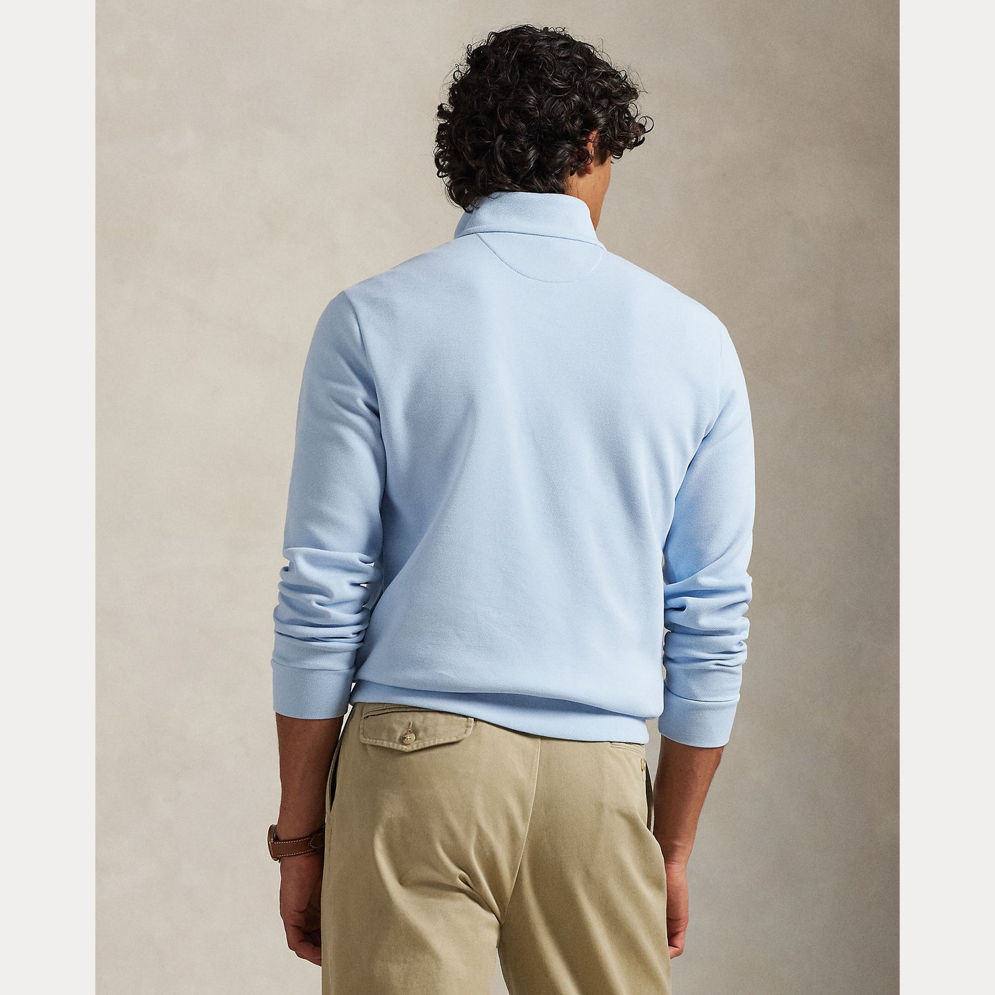 Double Knit Mockneck Pullover