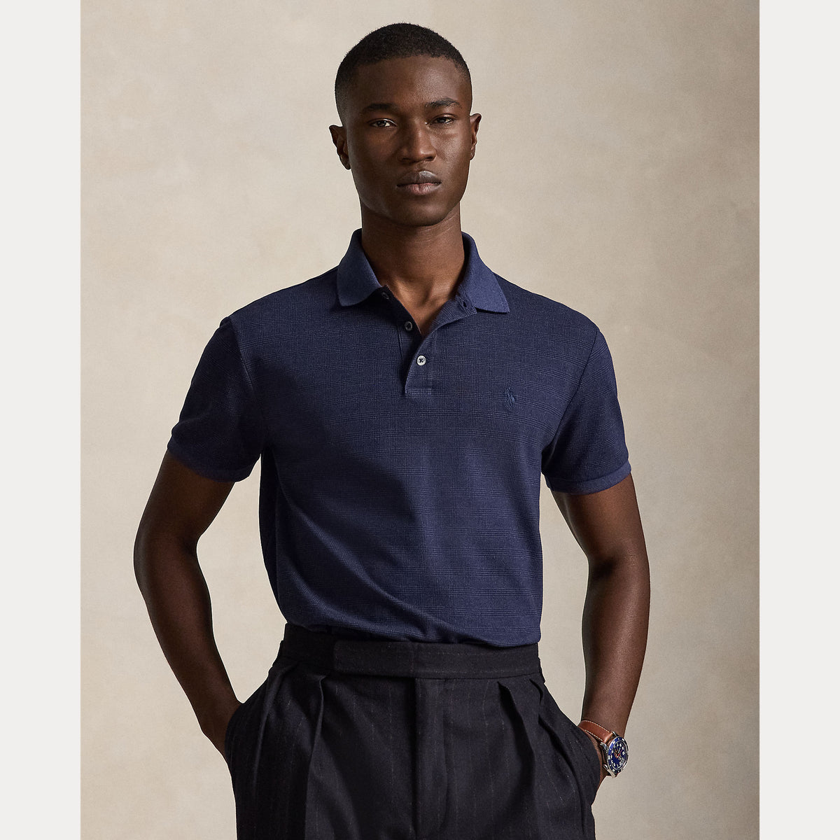Polo Ralph Lauren Custom Fit Stretch Mesh Polo Shirt