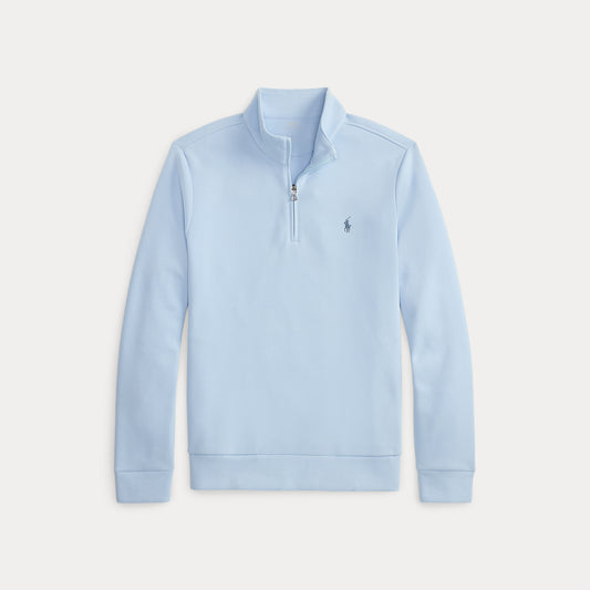 Double Knit Mockneck Pullover