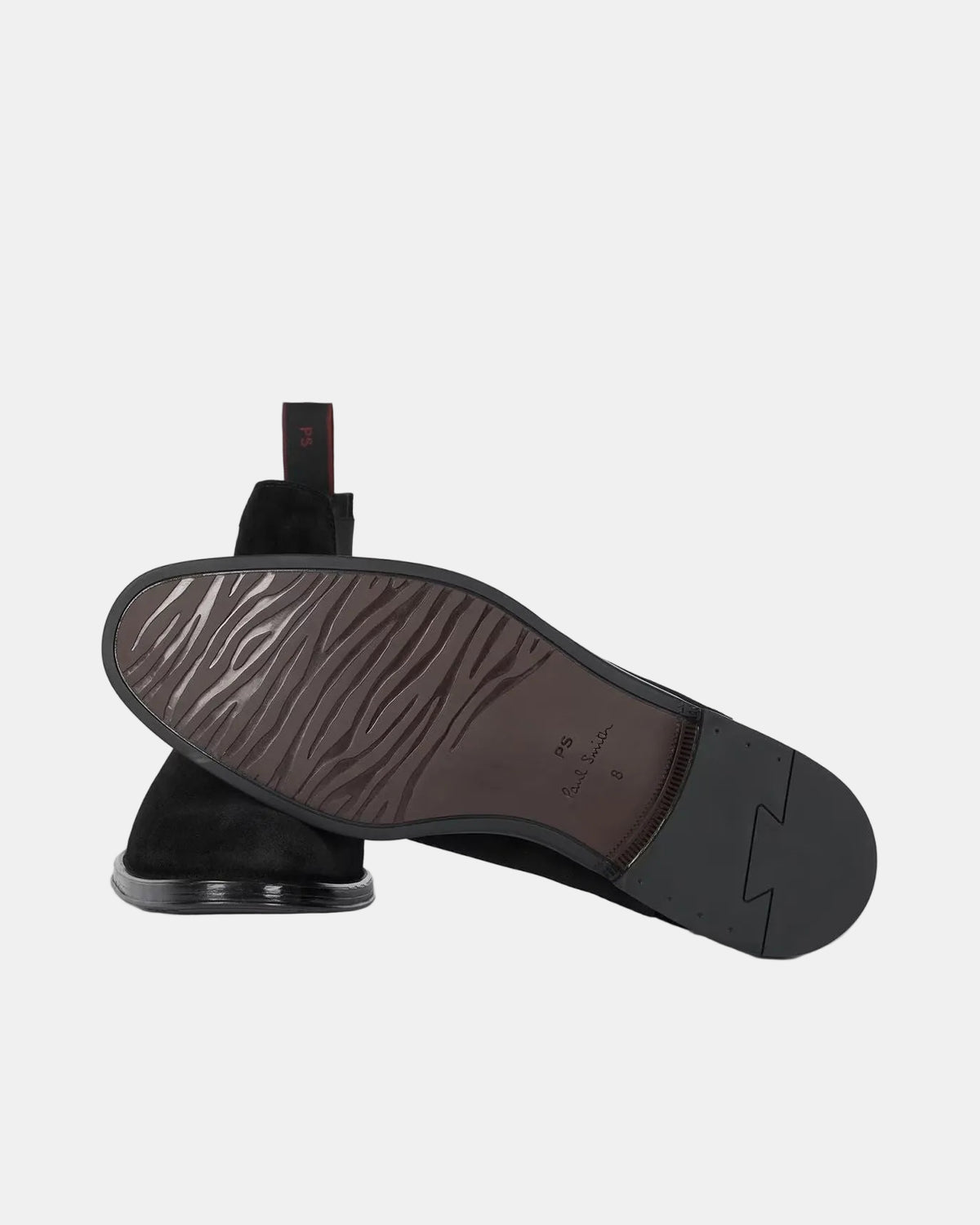Paul Smith Black Suede 'Augustus' Boots