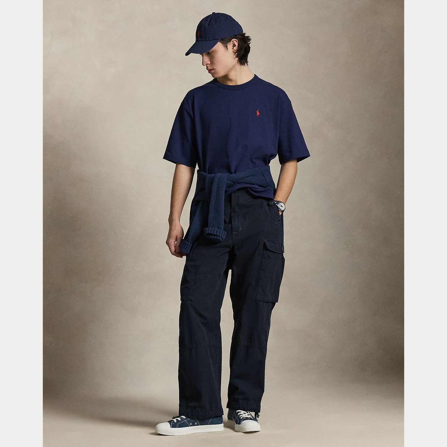 Relaxed Fit Jersey Crewneck T-Shirt