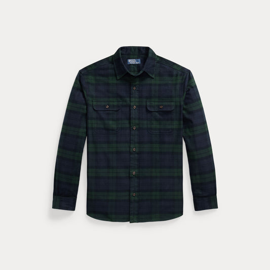 Polo Ralph Lauren Classic-Fit Classic Fit Plaid Flannel Workshirt