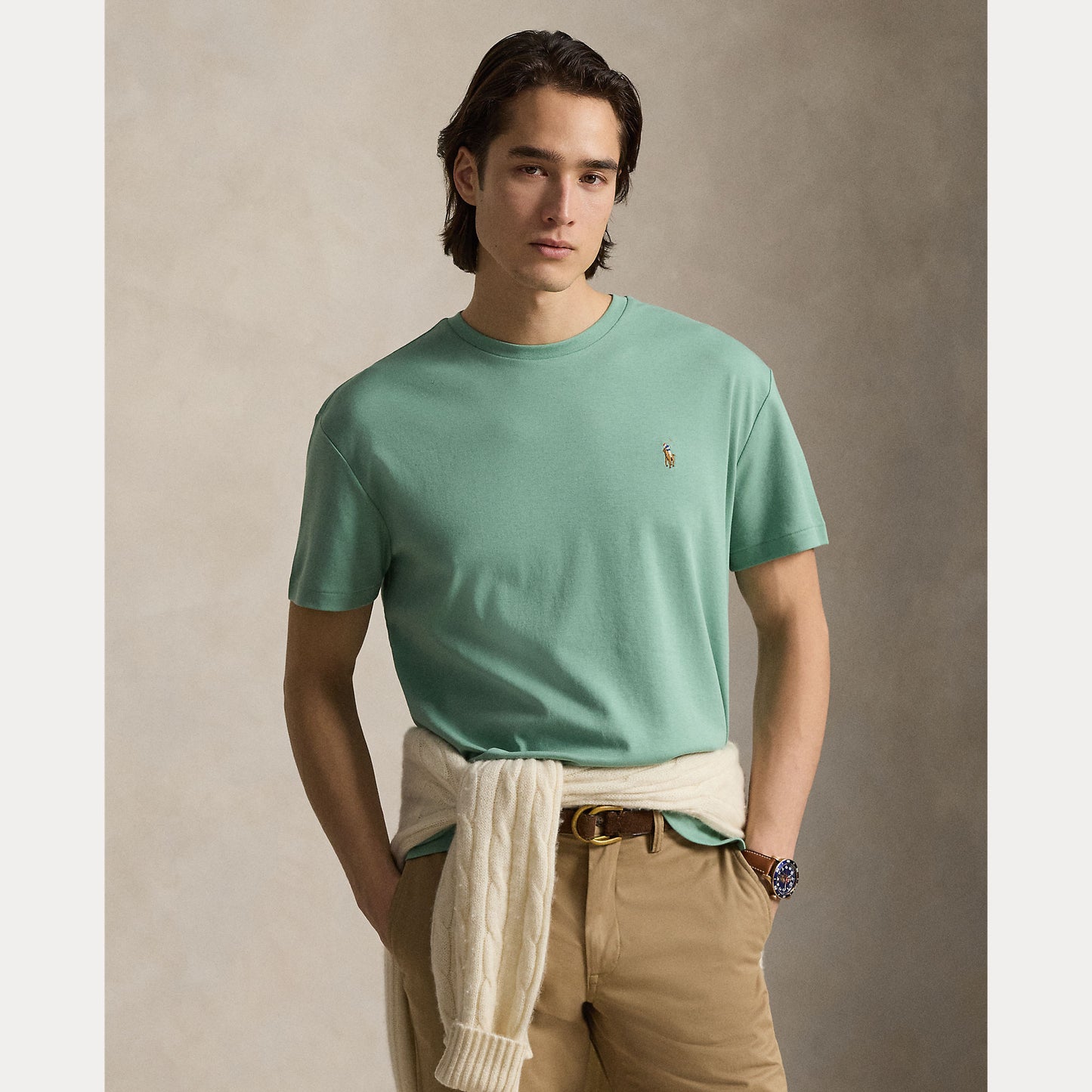 Polo Ralph Lauren Custom Slim Fit Soft Cotton T-Shirt