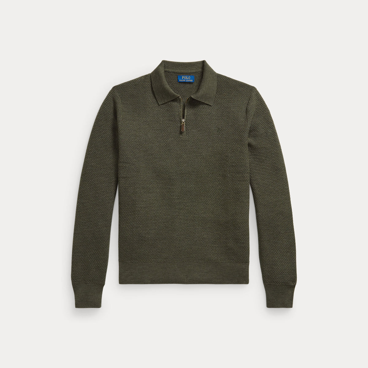 Polo Ralph Lauren Washable Wool Polo-Collar Sweater
