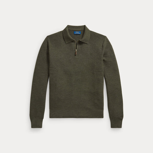 Polo Ralph Lauren Washable Wool Polo-Collar Sweater