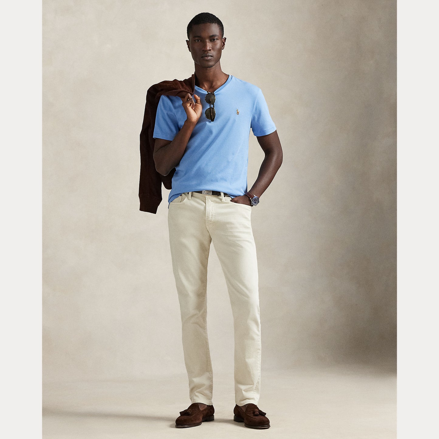 Polo Ralph Lauren Custom Slim Fit Soft Cotton T-Shirt