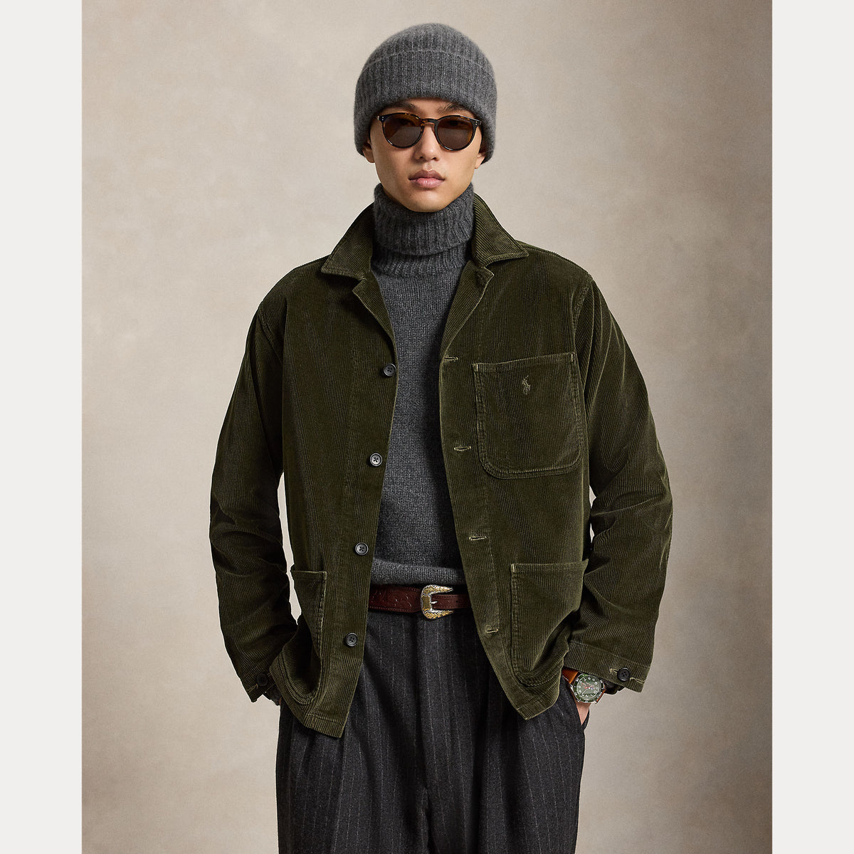 Polo Ralph Lauren Corduroy Utility Overshirt