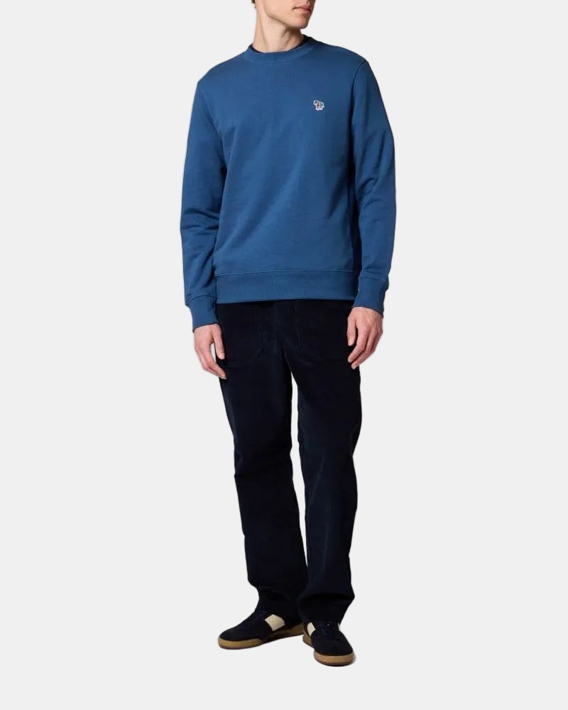 Paul Smith Organic Cotton Zebra Logo Sweatshirt