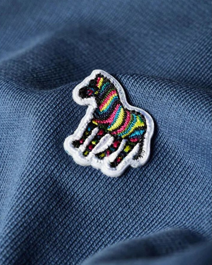 Paul Smith Organic Cotton Zebra Logo Sweatshirt
