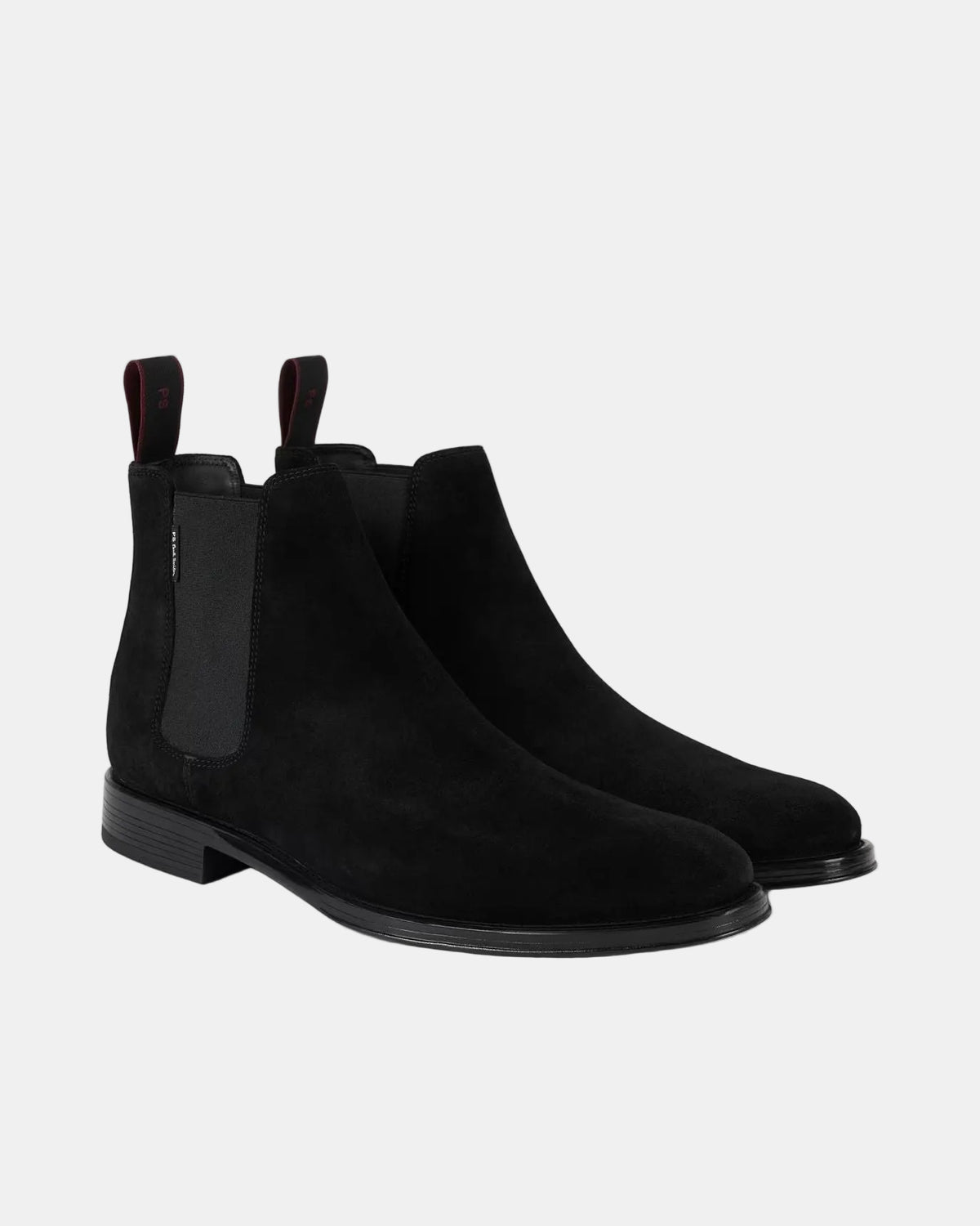 Paul Smith Black Suede 'Augustus' Boots