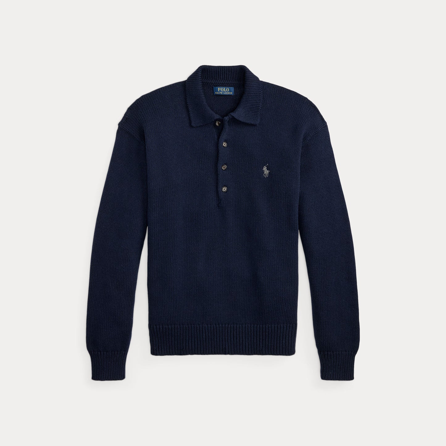 Polo Ralph Lauren Relaxed Fit Cable Cotton Polo Sweater