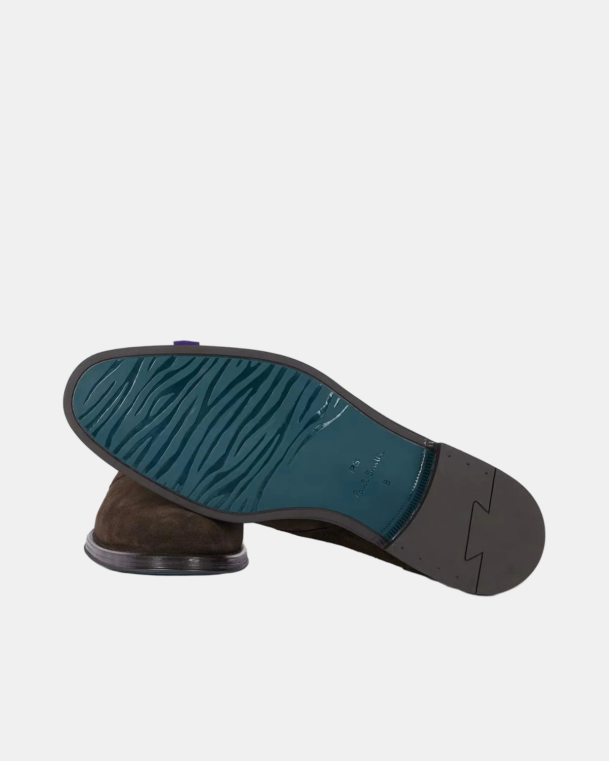 Paul Smith Dark Brown Suede 'Wilbur' Boots