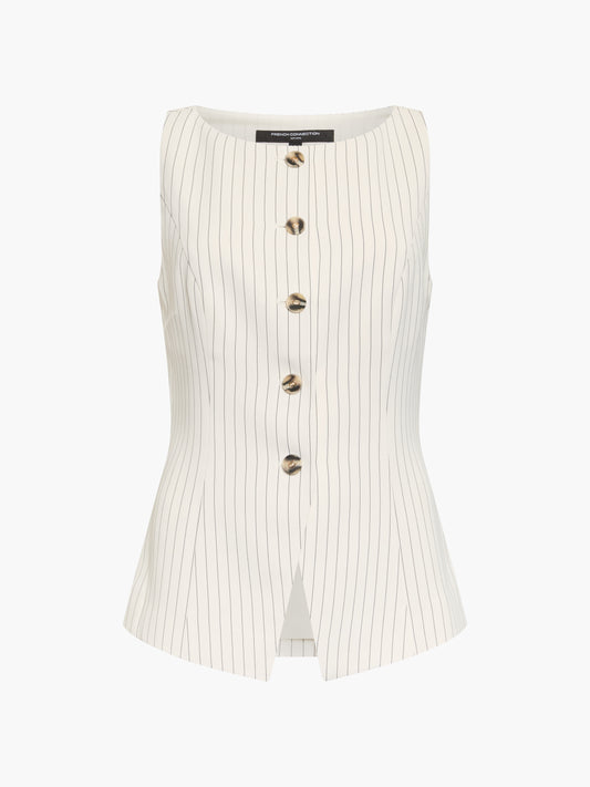 French Connection Vinnie Pinstripe Waistcoat
