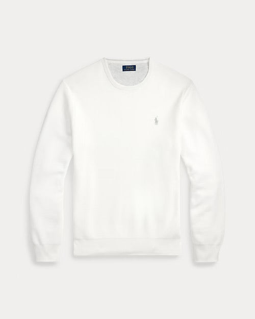 Polo Ralph Lauren Mesh-Knit Cotton Crewneck Jumper