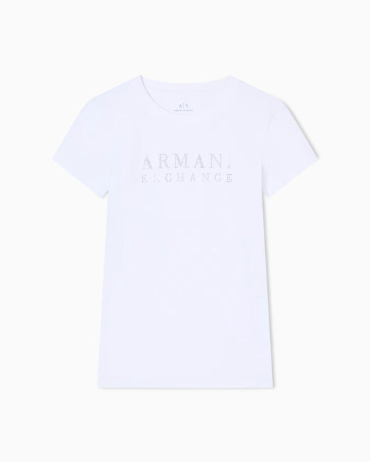 Armani Beaded Logo T-Shirt