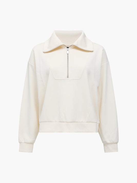 French Connection Wren Half Zip Sweatshirt