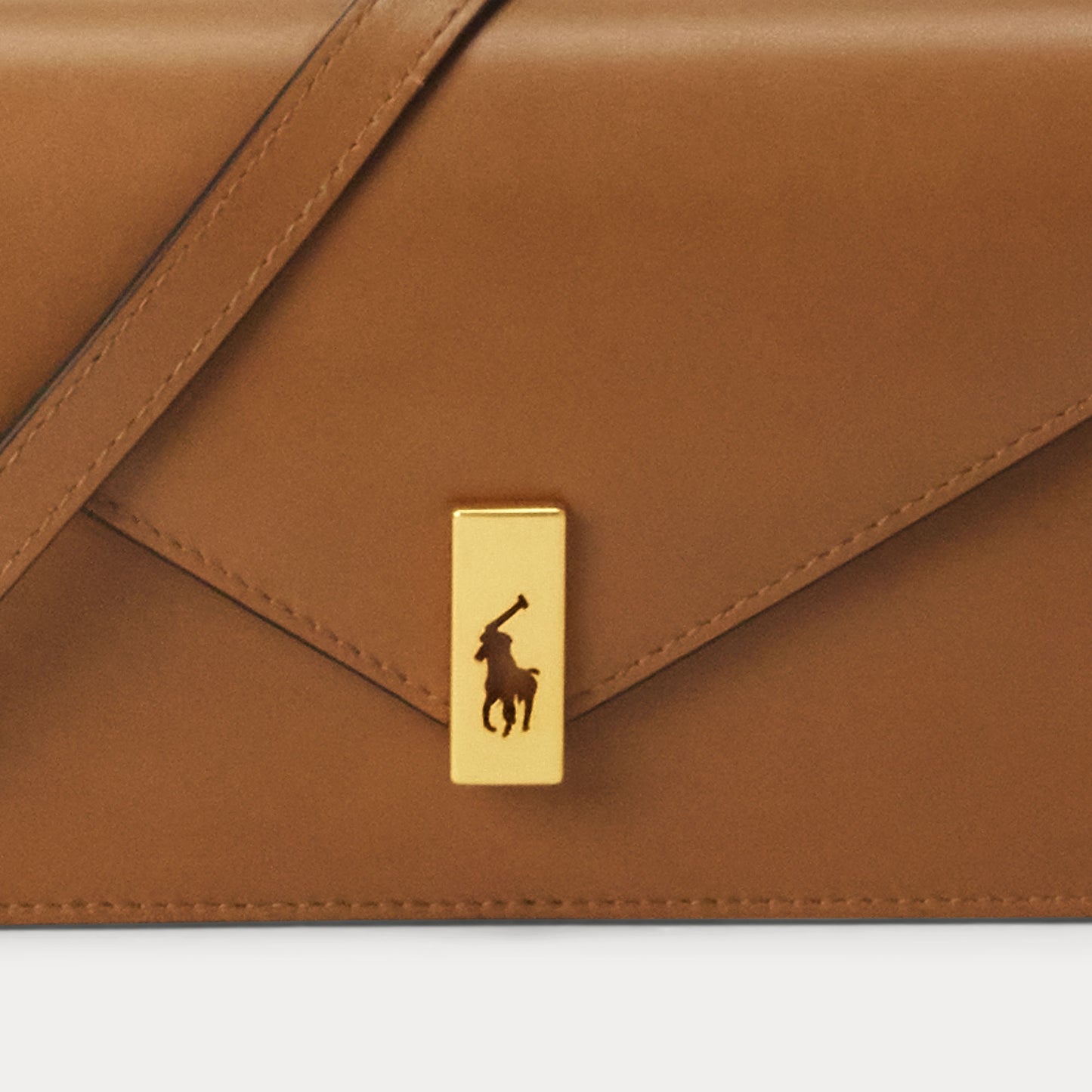 Polo Ralph Lauren Leather & Wallet Chain