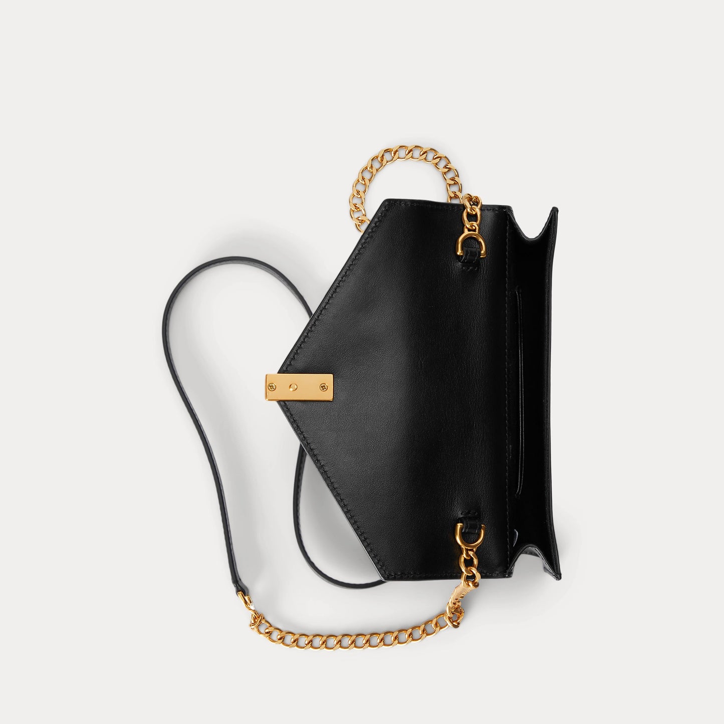 Polo Ralph Lauren Leather & Wallet Chain