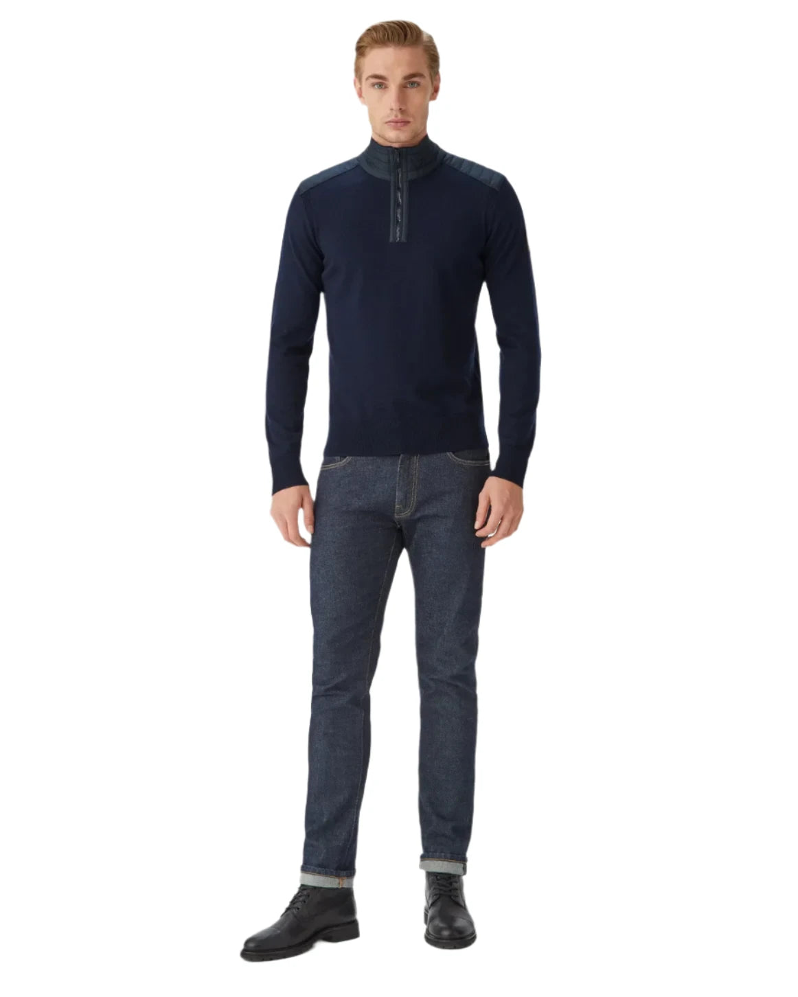 Belstaff  Kilmington Quarter Zip Knit